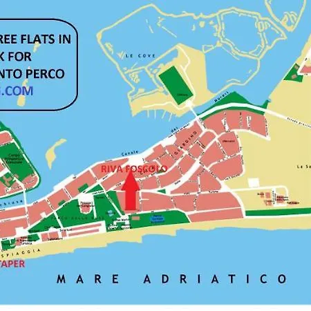 Lägenhet Appartamento Riva Foscolo *